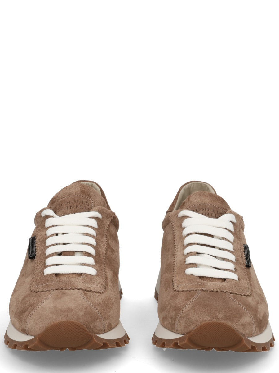 Brunello Cucinelli Women Suede Sneaker BRUNELLO CUCINELLI