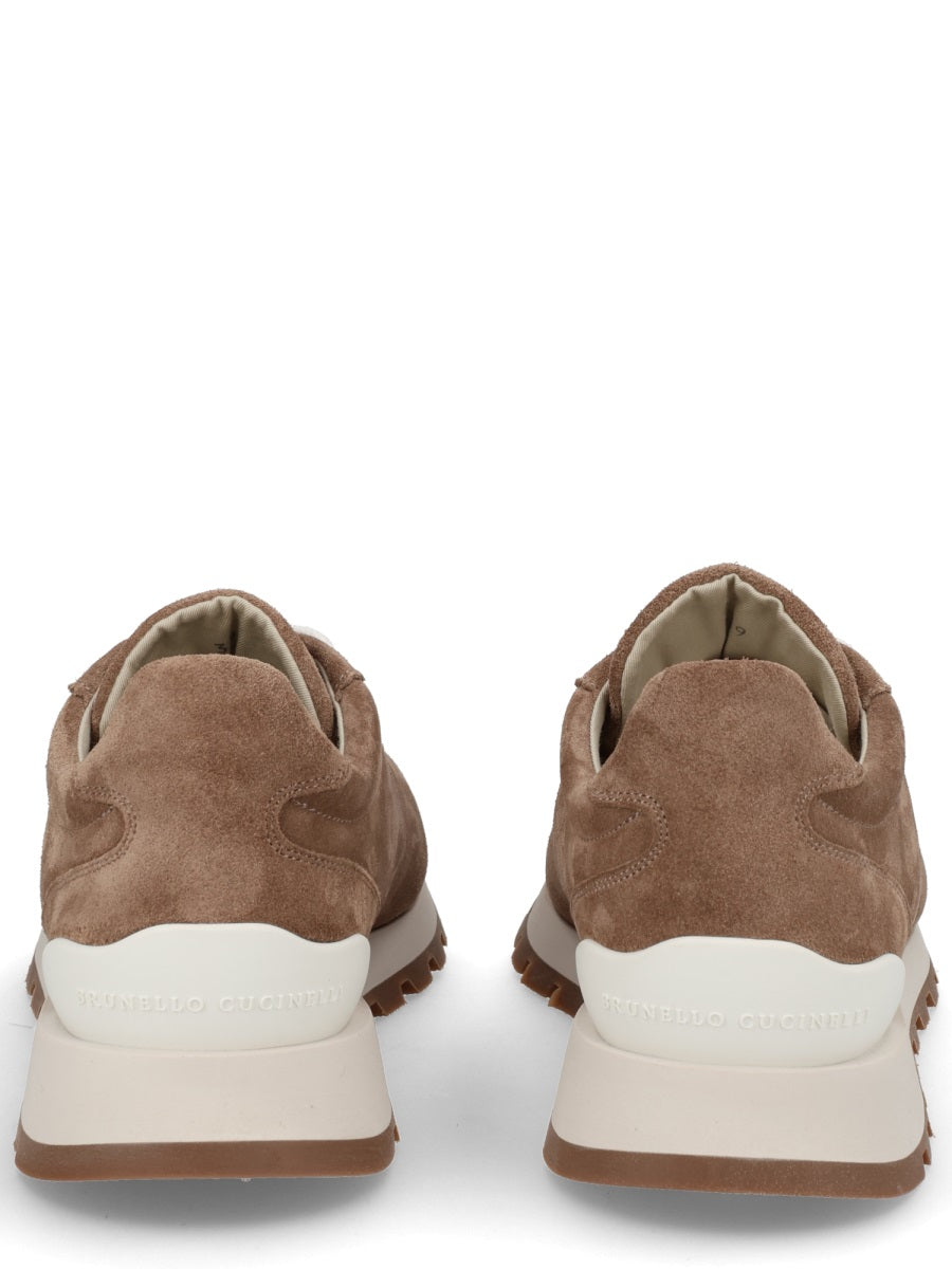 Brunello Cucinelli Women Suede Sneaker BRUNELLO CUCINELLI