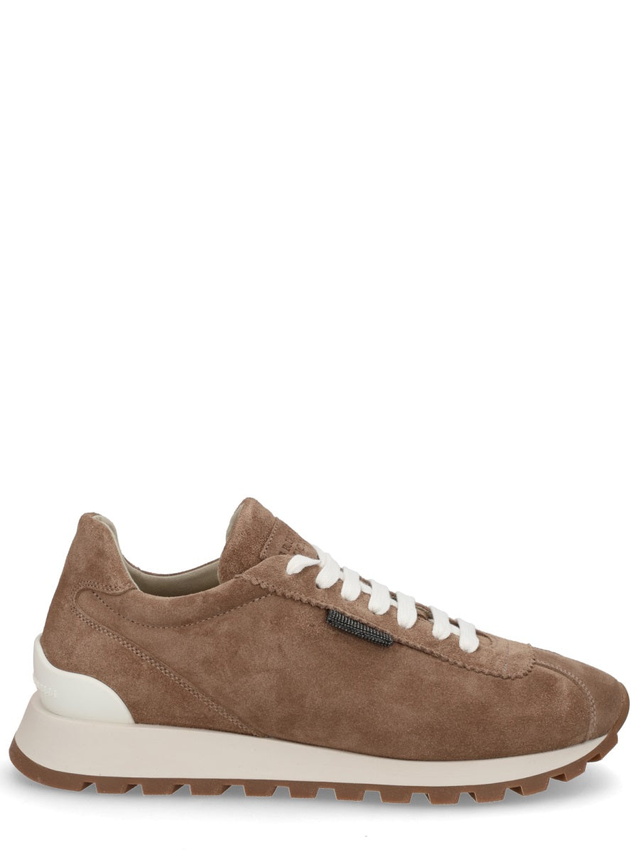 Brunello Cucinelli Women Suede Sneaker BRUNELLO CUCINELLI