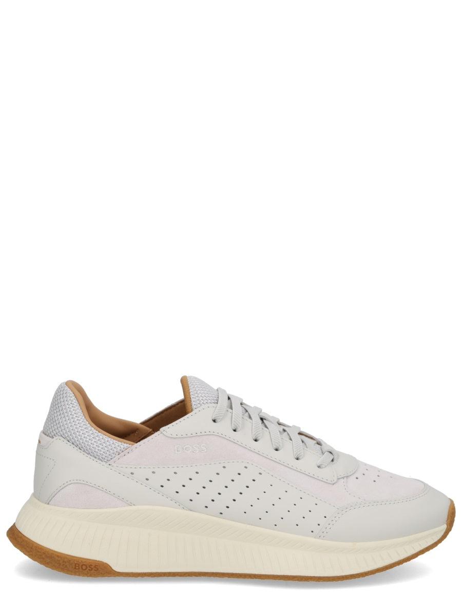 Boss Men Leather Sneaker BOSS