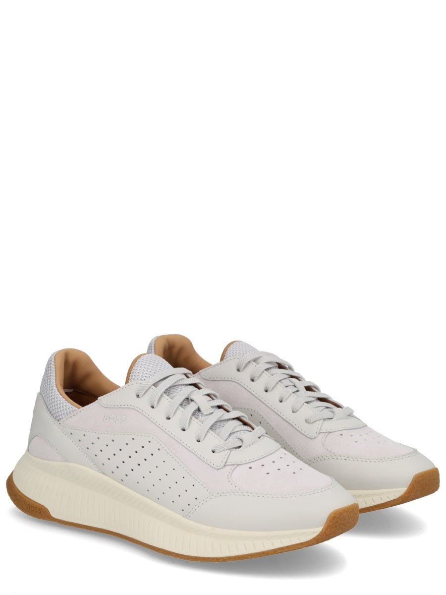 Boss Men Leather Sneaker BOSS