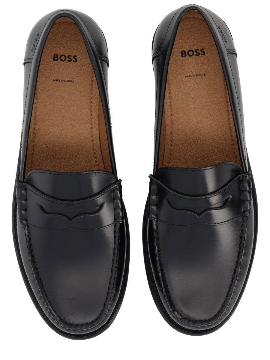 Boss Men Leather Loafer BOSS