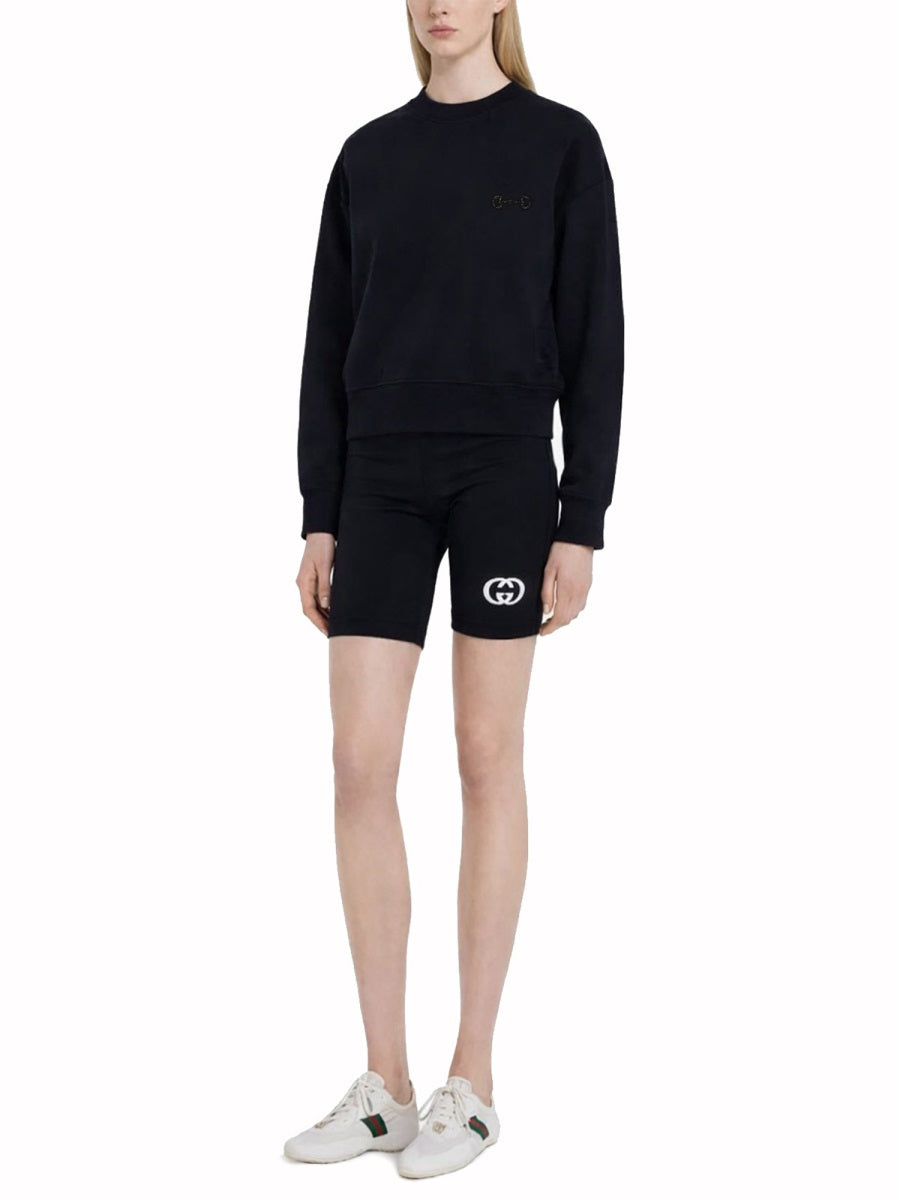 Gucci Women Sweatshirt With Clamp Detail GUCCI