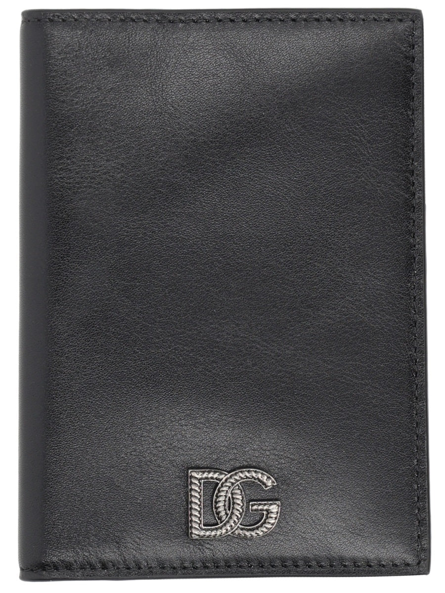 Dolce & Gabbana Men Passport Holder "Storm" DOLCE & GABBANA