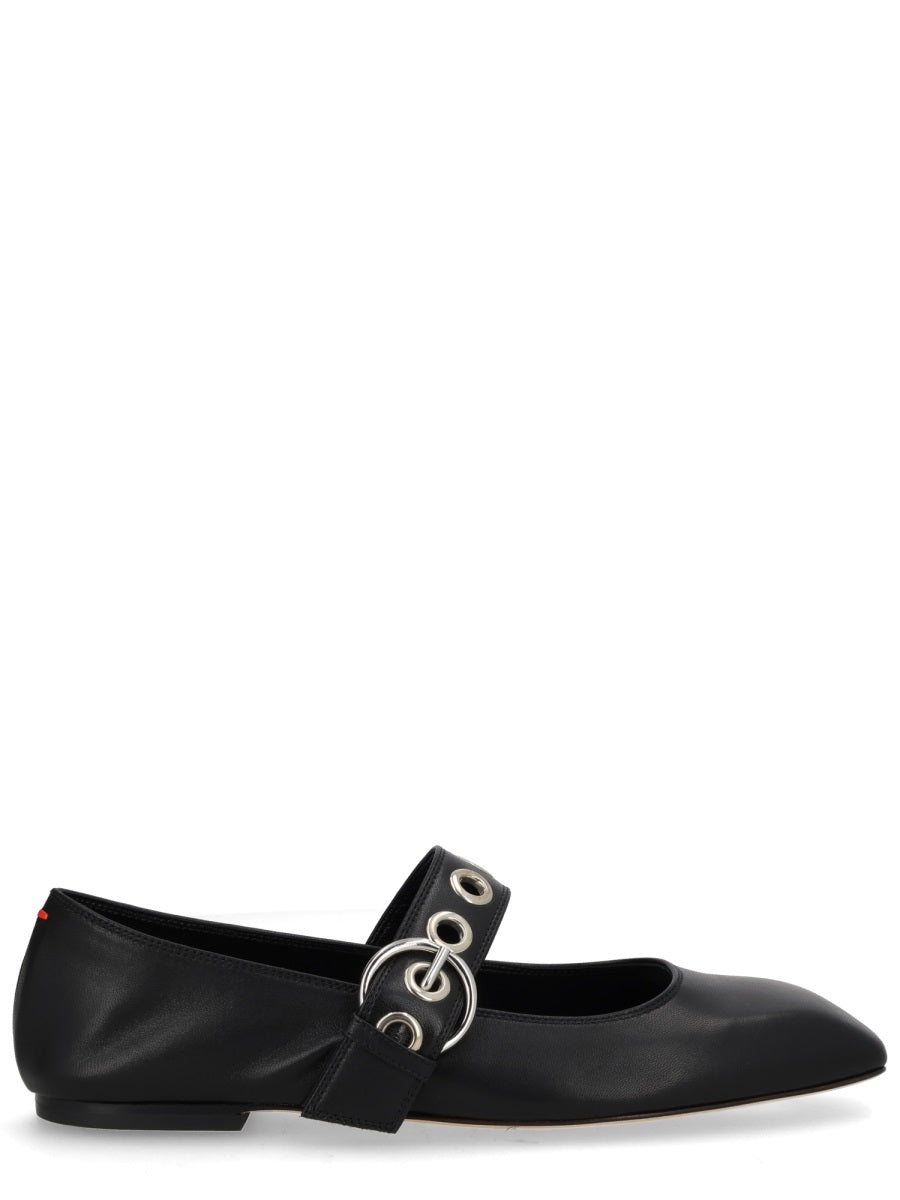 Aeyde Women "Uma Mary-Jane" Shoe With Eyelets AEYDE