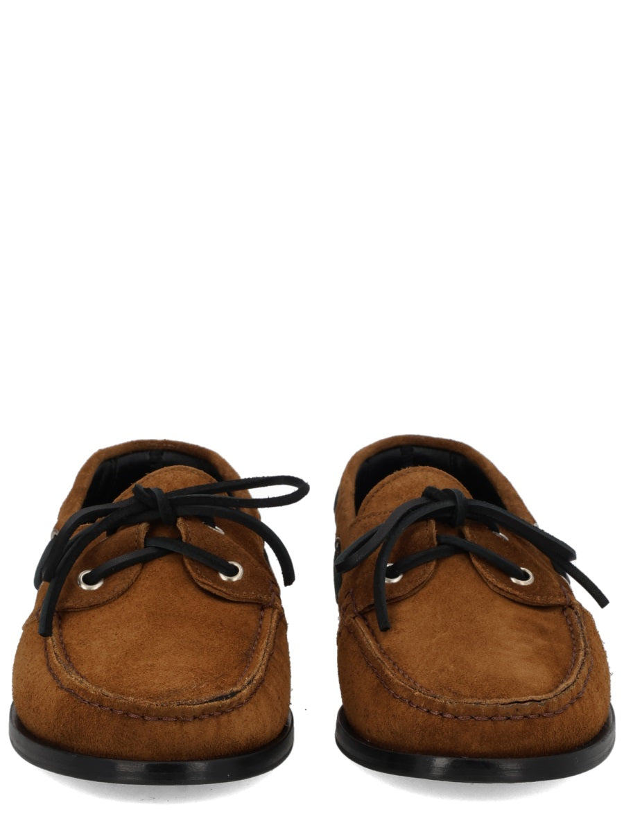 Aeyde Women "Harris" Suede Loafer AEYDE