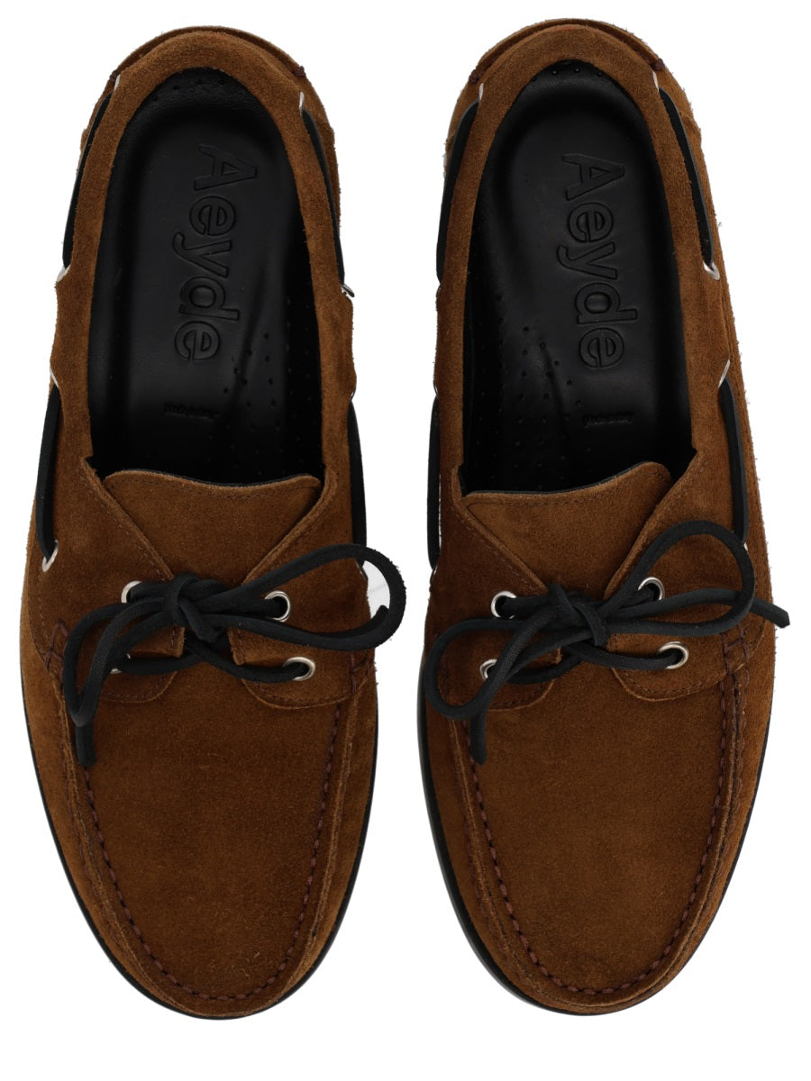 Aeyde Women "Harris" Suede Loafer AEYDE