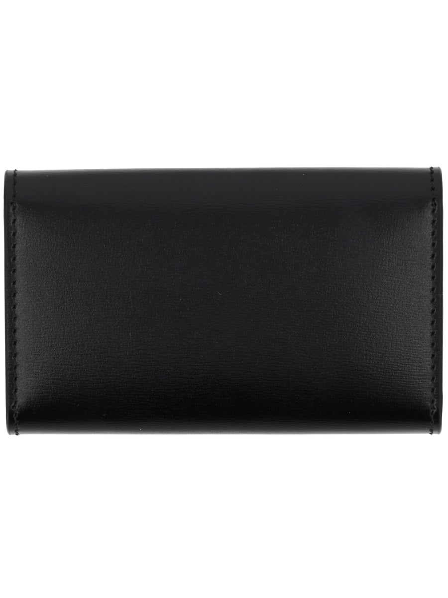 Jil Sander Women Leather Keychain Clutch Bag JIL SANDER