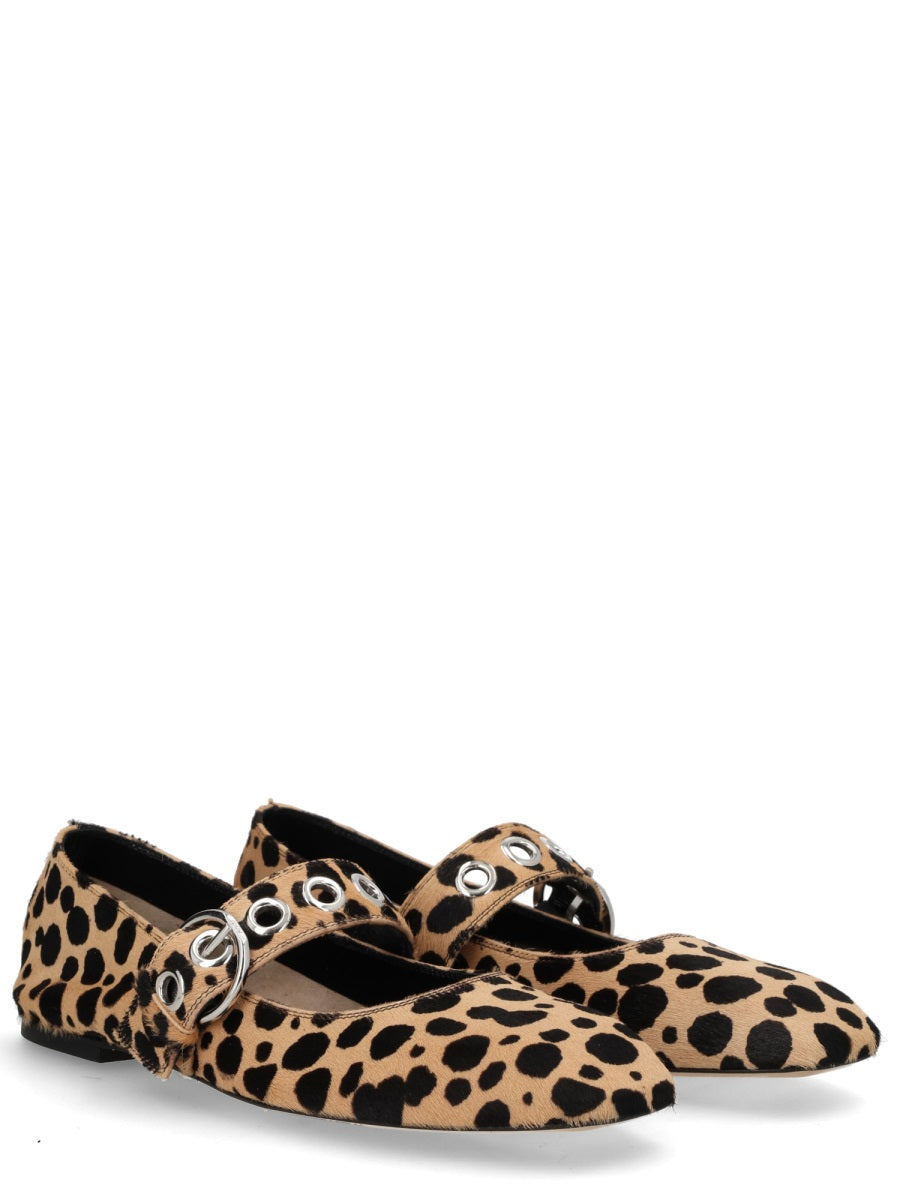 Aeyde Women "Uma Mary-Jane" Shoe With Eyelets AEYDE