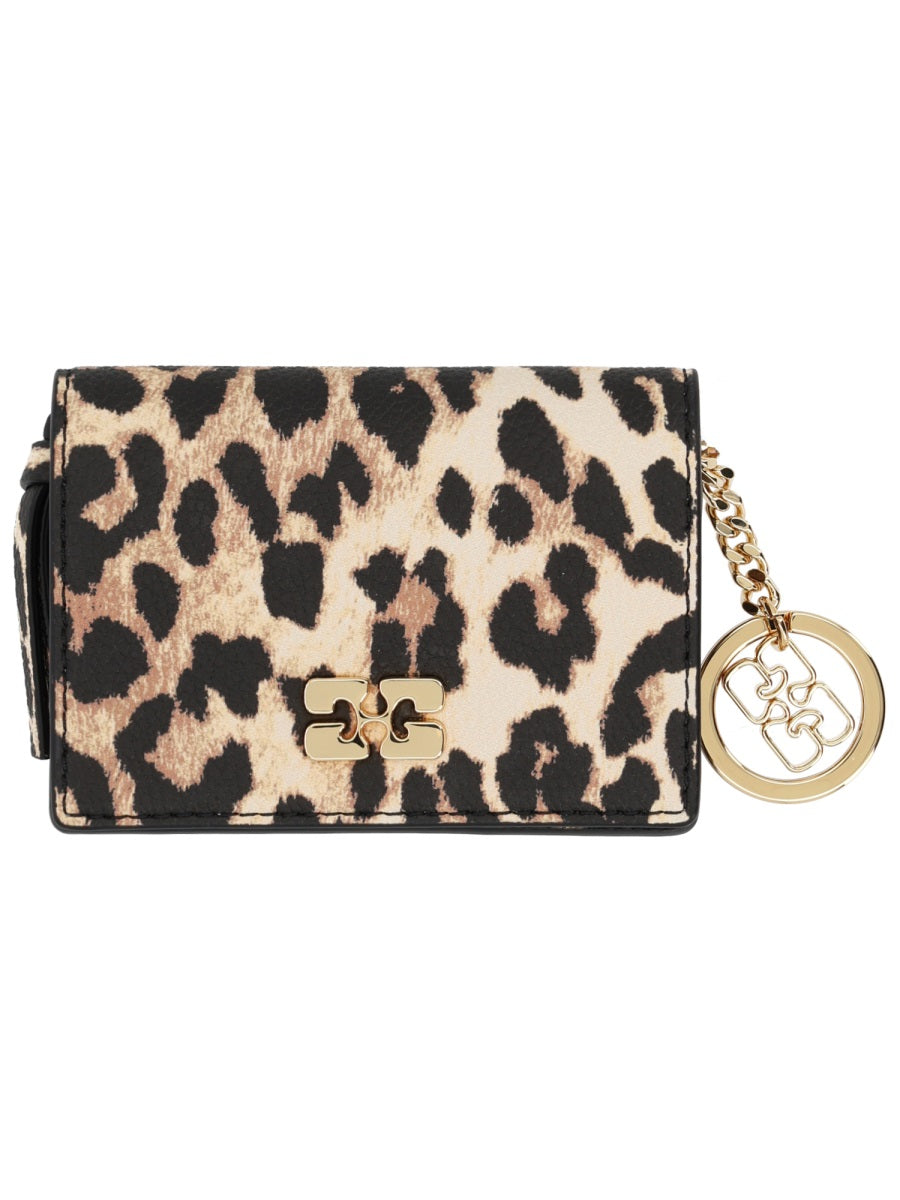 Ganni Women Portacarte Con Logo GANNI
