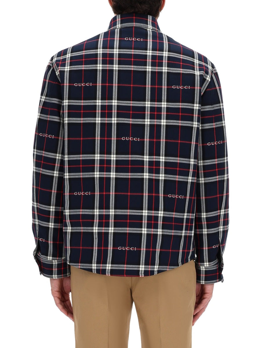 Gucci Men Overshirt With Logo GUCCI