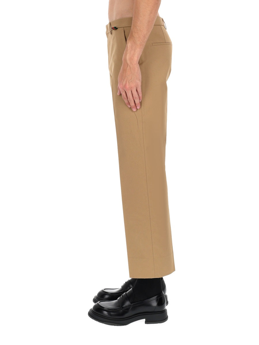 Gucci Men Cotton Tailored Pants GUCCI