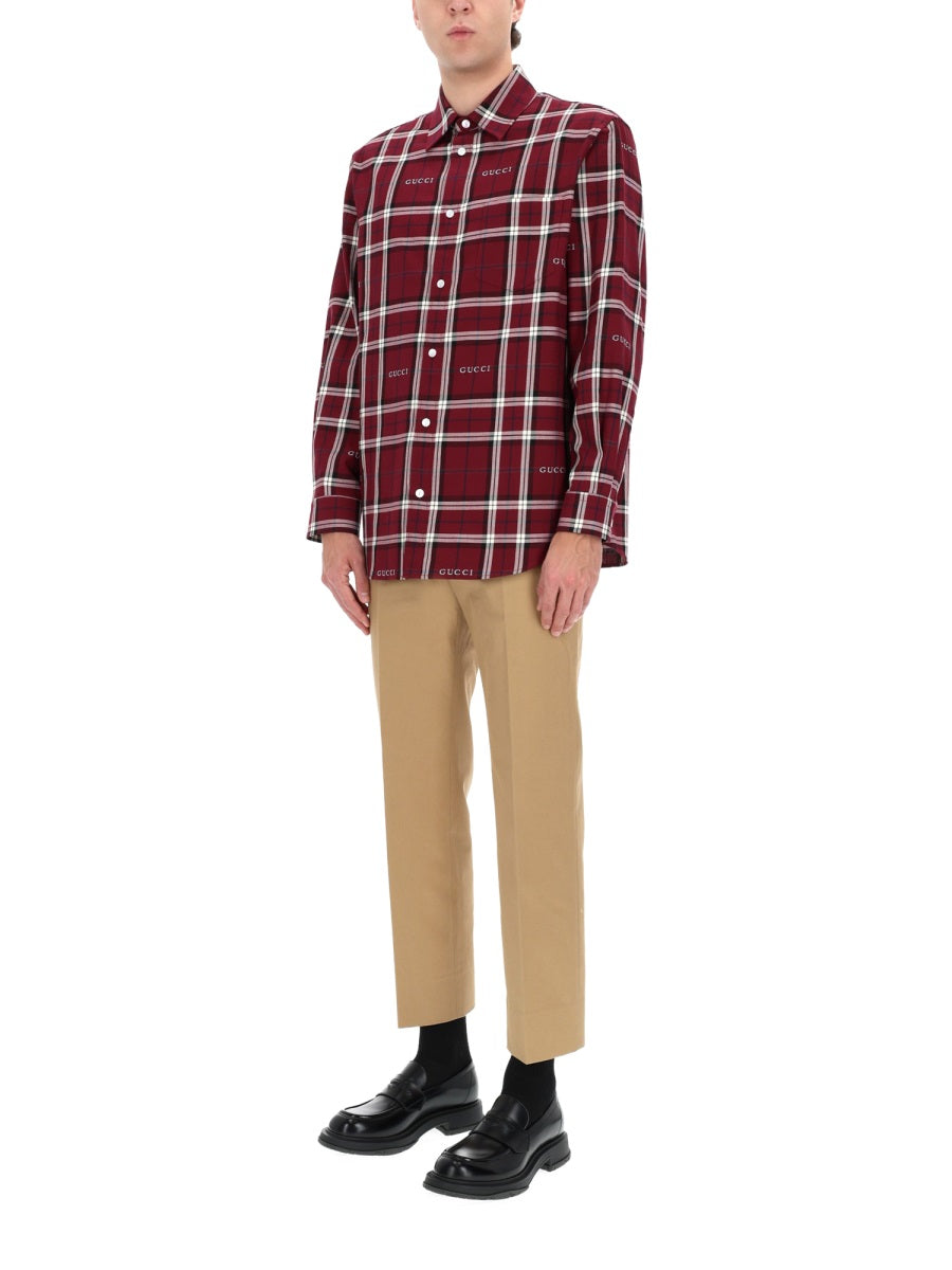 Gucci Men Shirt With Logo GUCCI