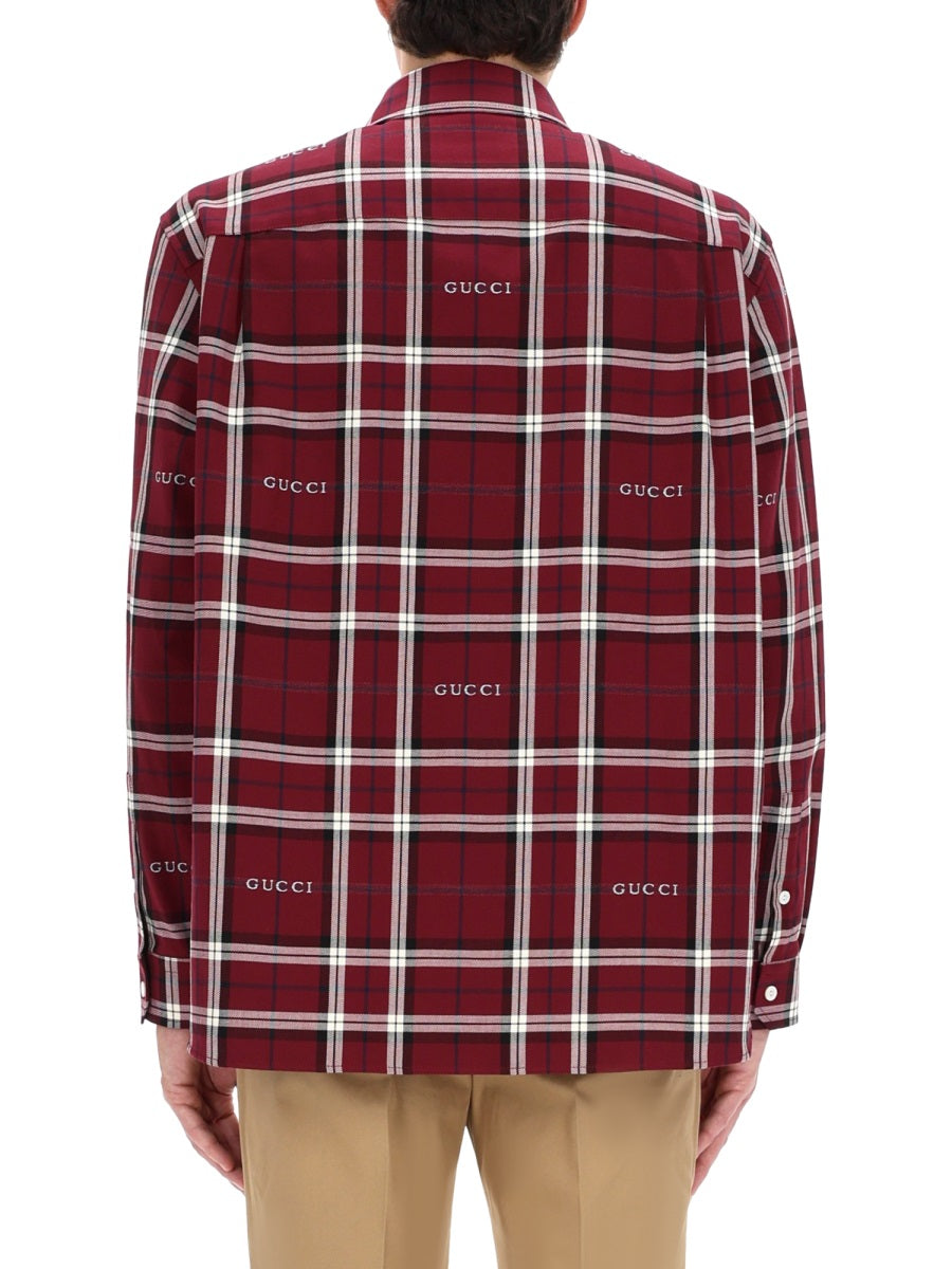 Gucci Men Shirt With Logo GUCCI