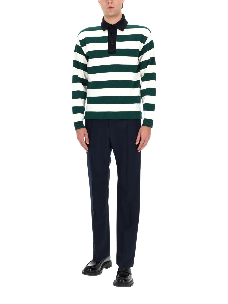 Gucci Men Silk Polo.