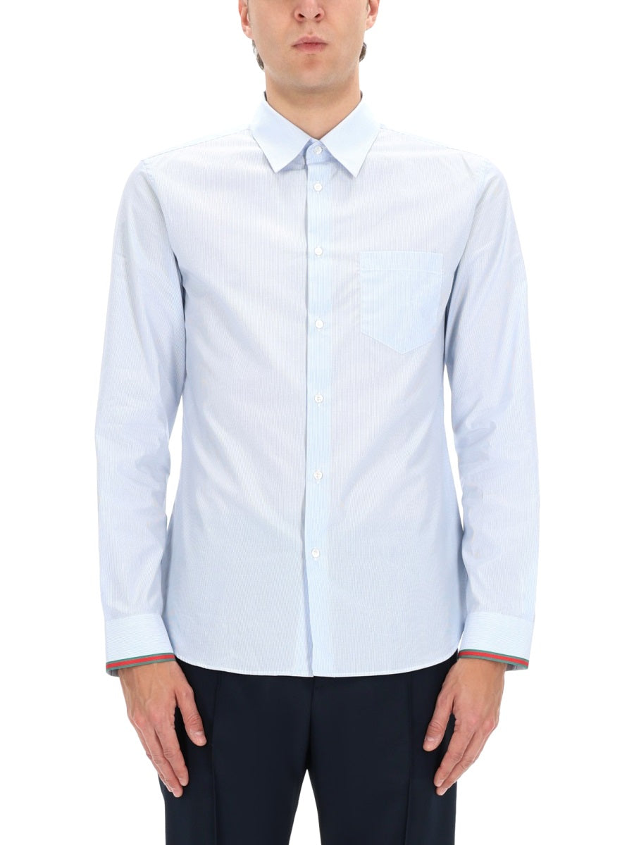 Gucci Men Striped Shirt GUCCI