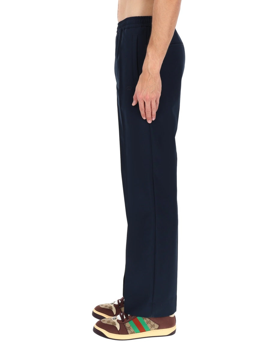 Gucci Men Technical Panama Pants GUCCI