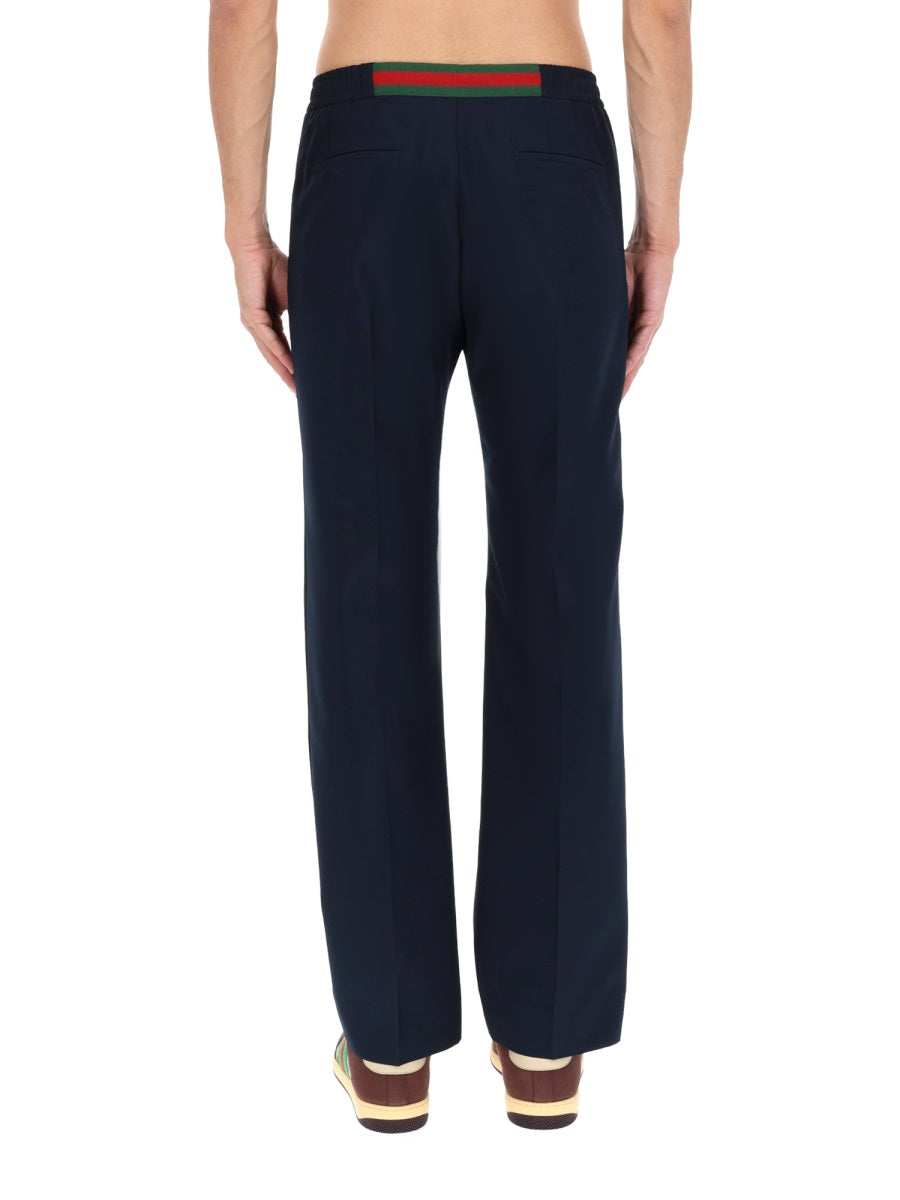 Gucci Men Technical Panama Pants GUCCI