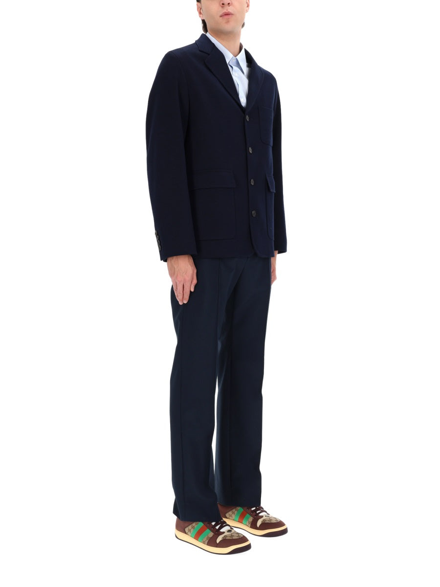 Gucci Men Technical Panama Pants GUCCI