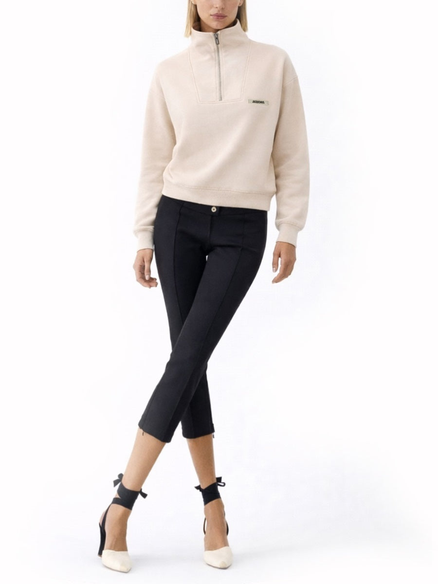 Jacquemus Women Grosgrain Sweatshirt With Turtleneck JACQUEMUS