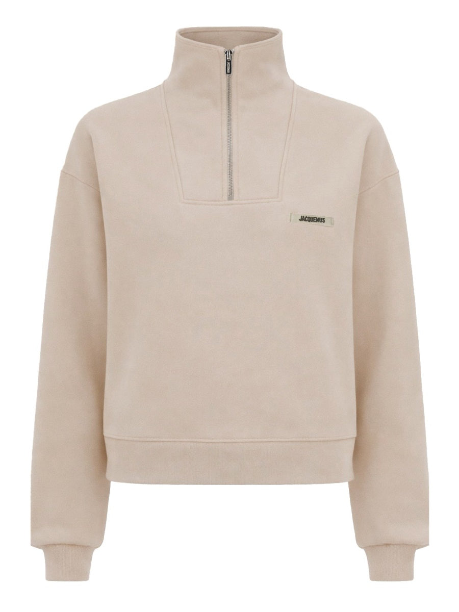 Jacquemus Women Grosgrain Sweatshirt With Turtleneck JACQUEMUS