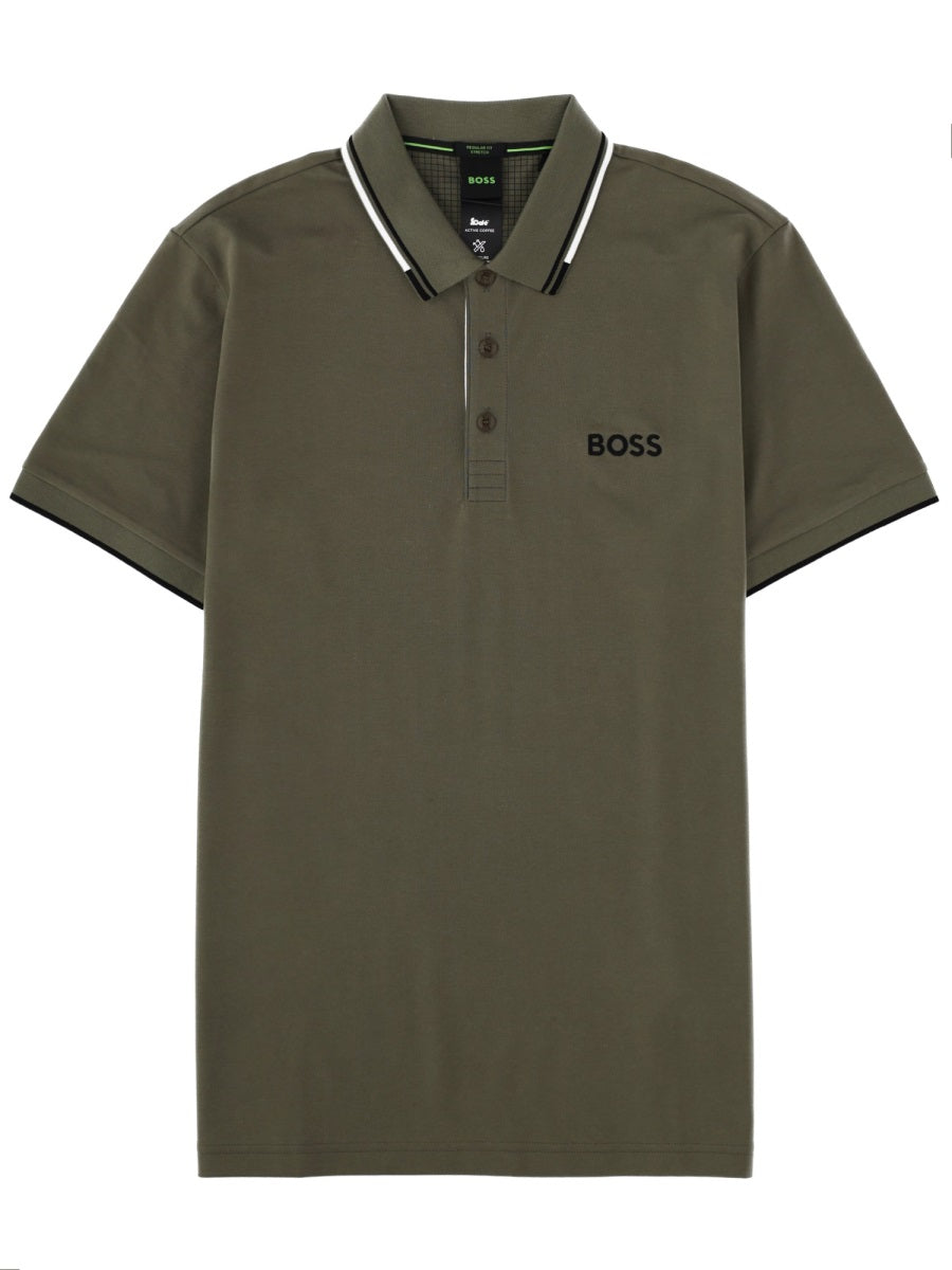 Boss Men Polo With Logo BOSS