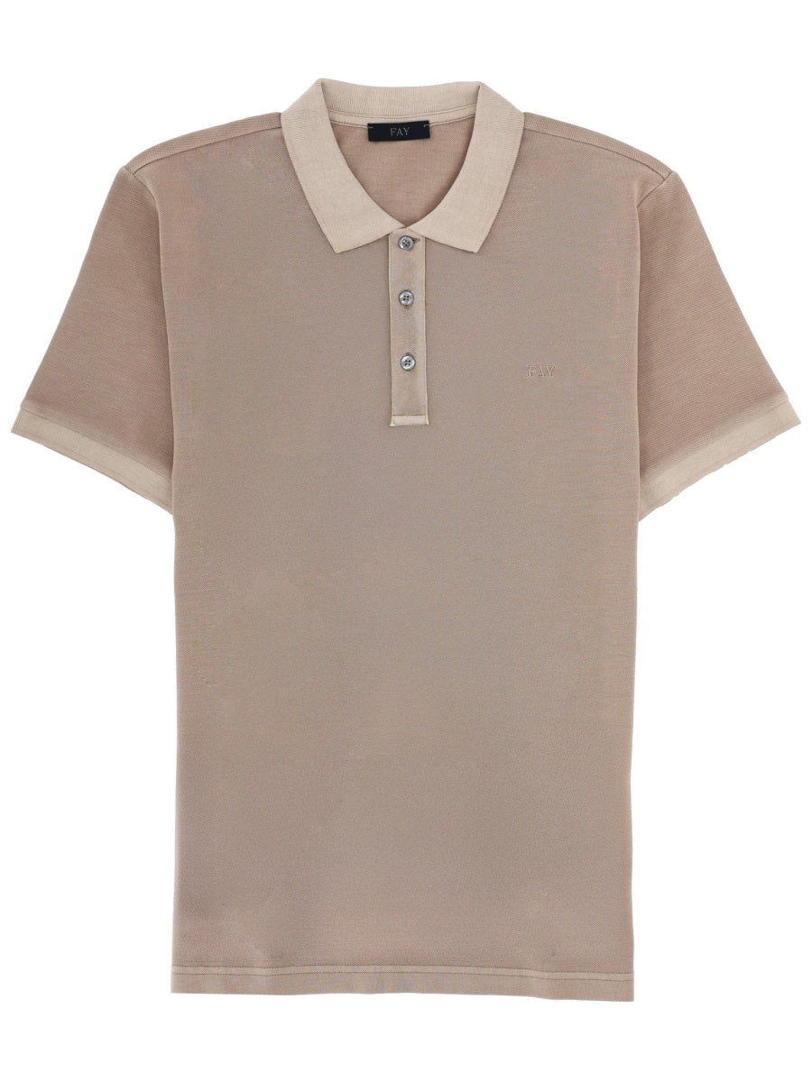 Fay Men Polo With Logo FAY