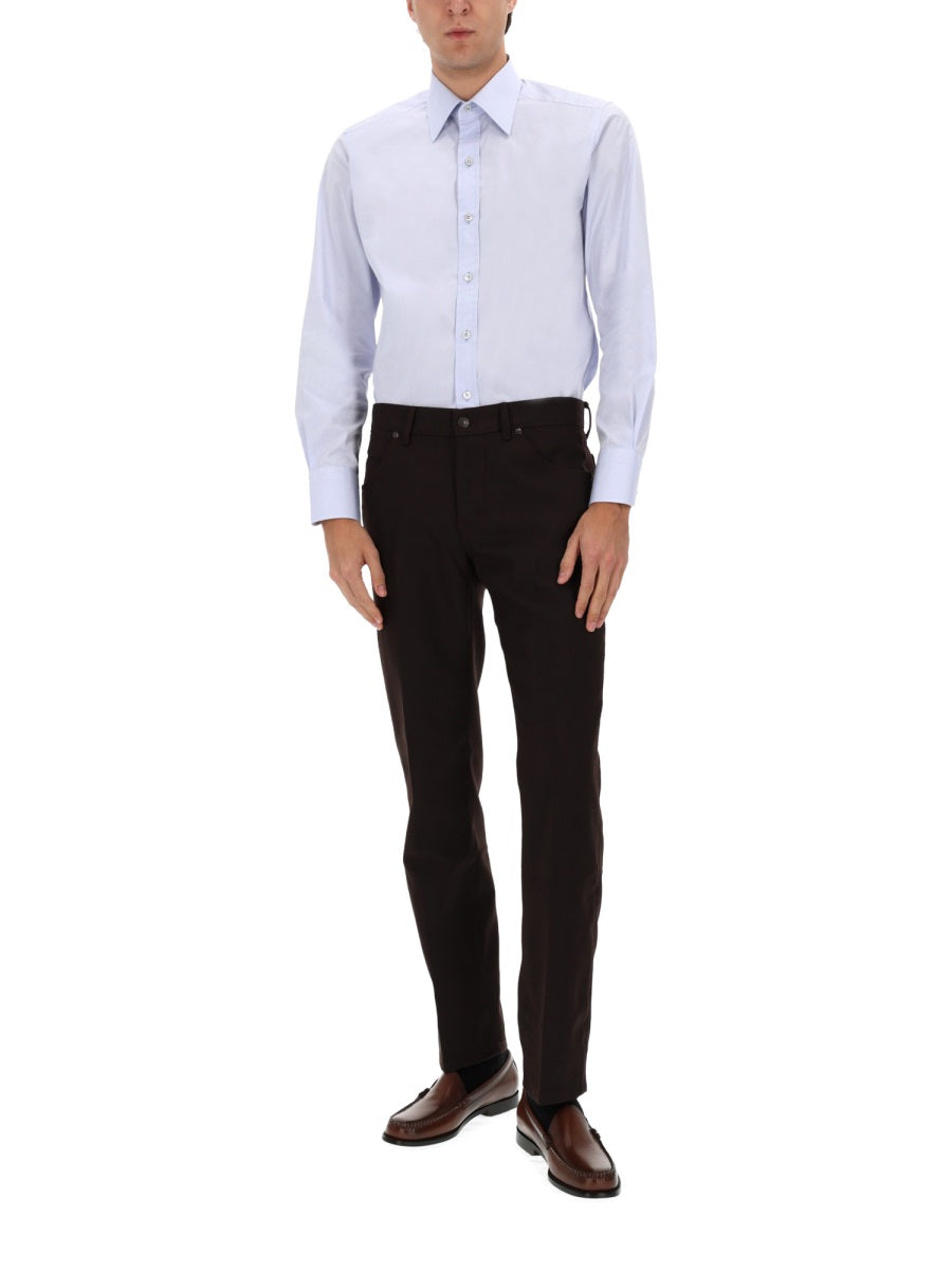 Tom Ford Men Shirt With Classic Collar TOM FORD