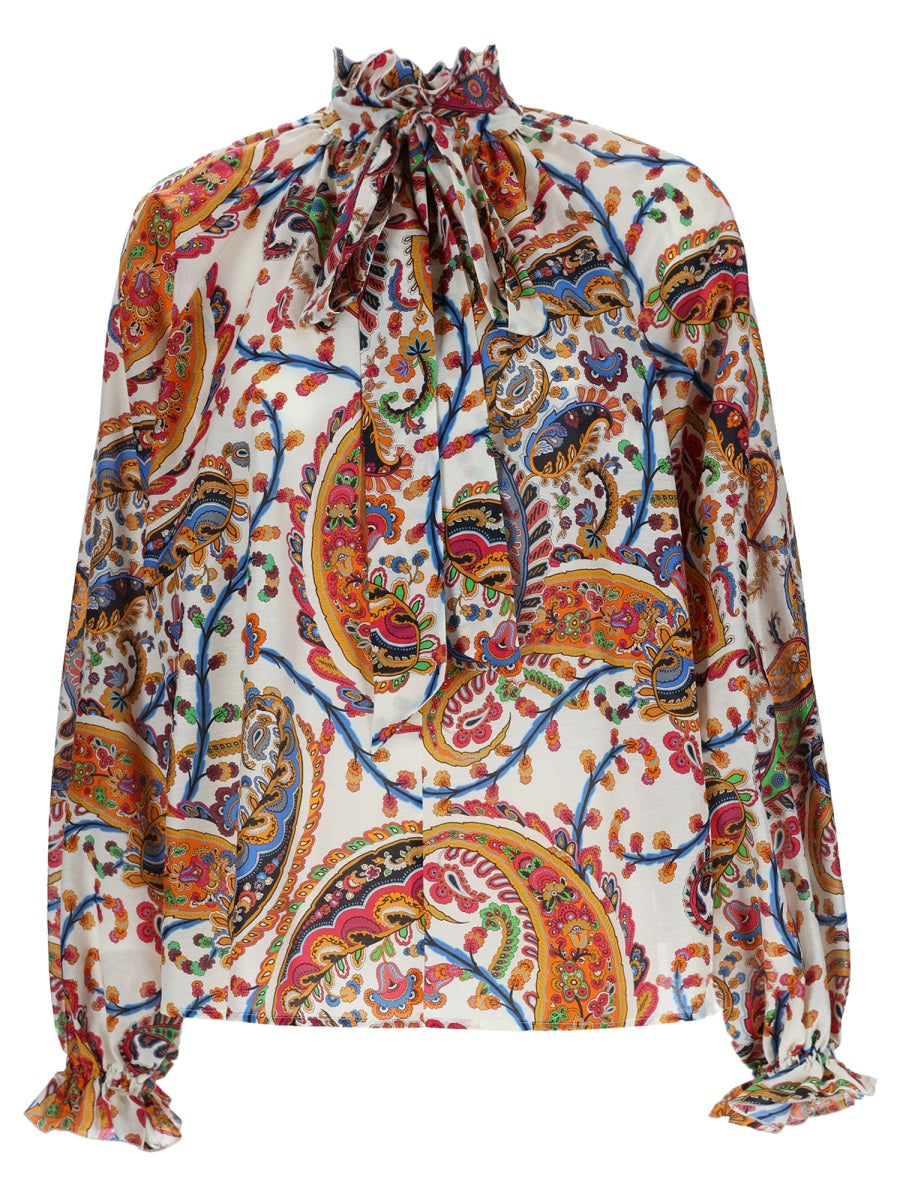Etro Women Silk Shirt