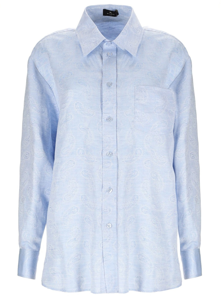 Etro Women Linen And Cotton Shirt