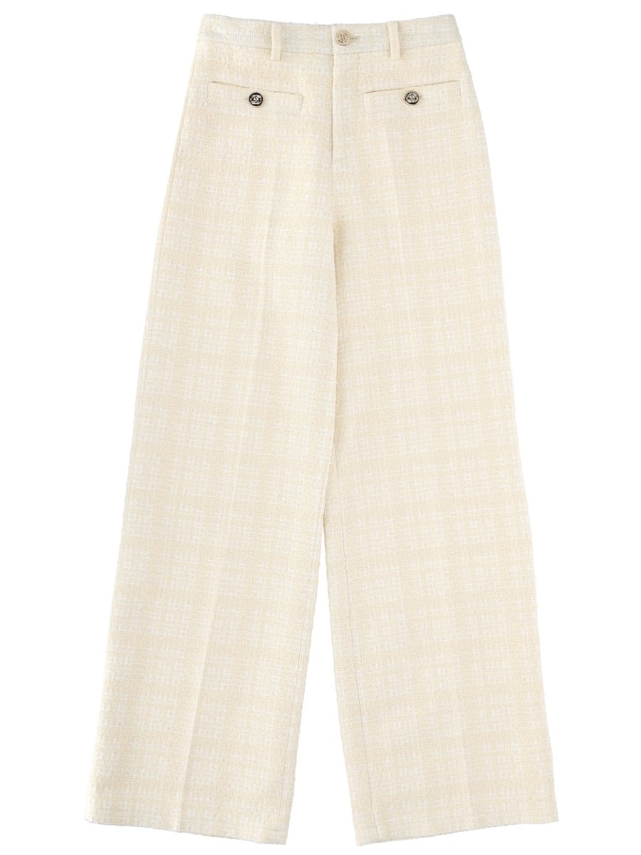 Gucci Women Cotton Tailored Pants GUCCI