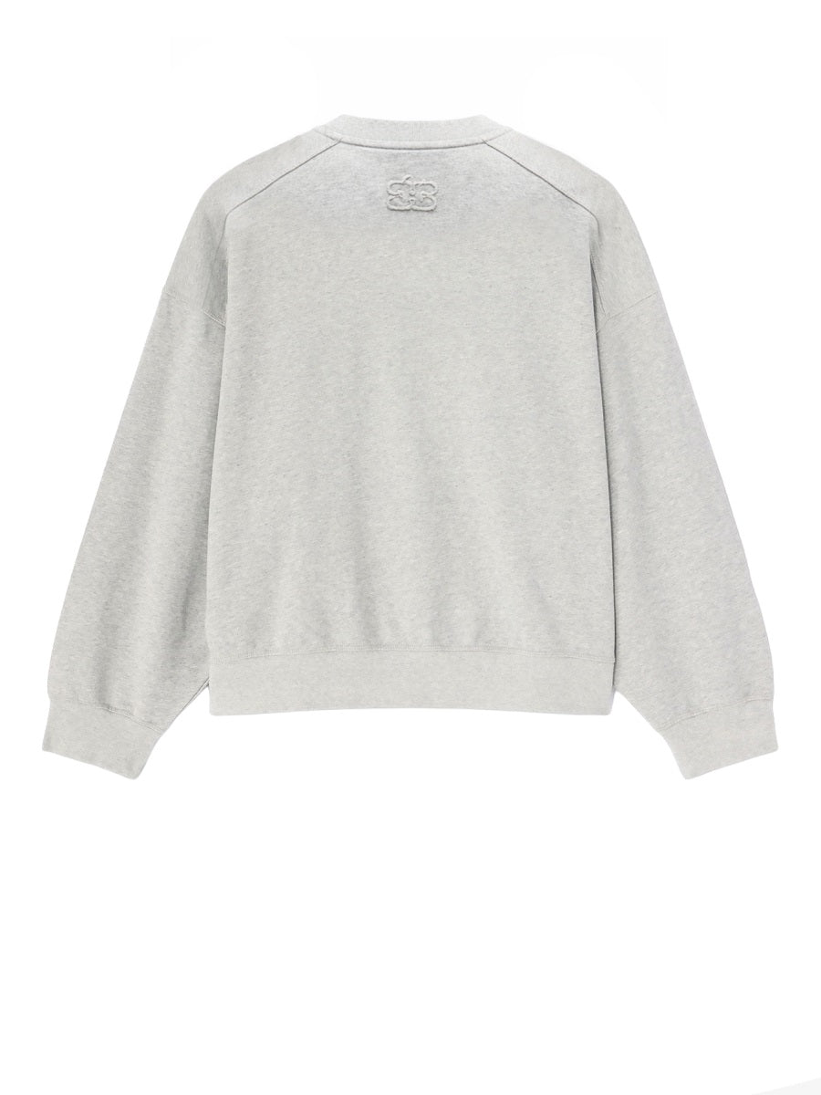 Ganni Women Felpa Con Logo GANNI