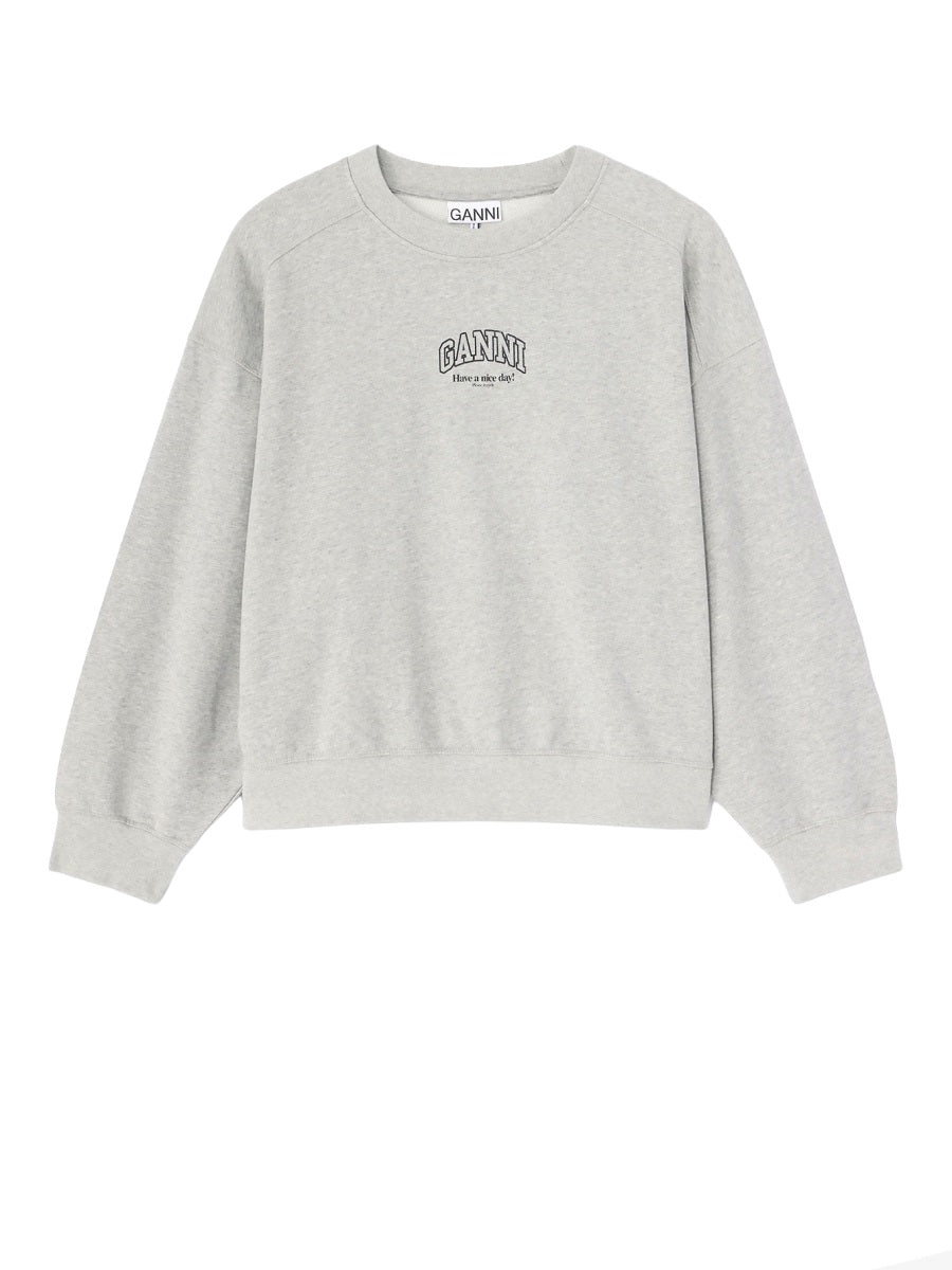 Ganni Women Felpa Con Logo GANNI