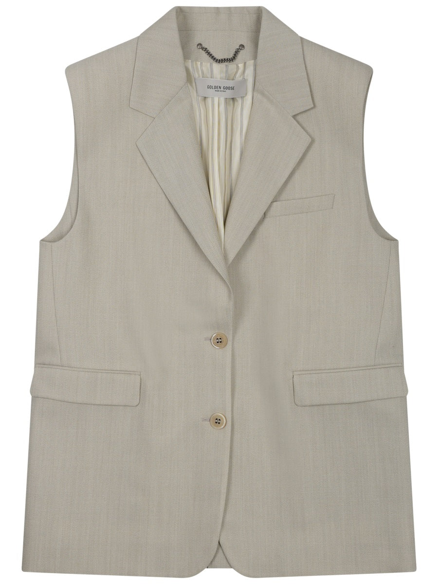 Golden Goose Women Wool Vest GOLDEN GOOSE