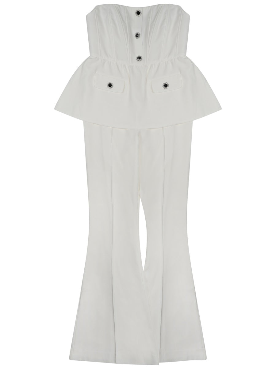 Self-Portrait Women Sleeveless Jumpsuit SELF-PORTRAIT
