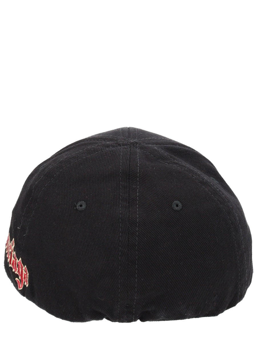 Balenciaga Men "No Closure Gothic Placement" Hat BALENCIAGA