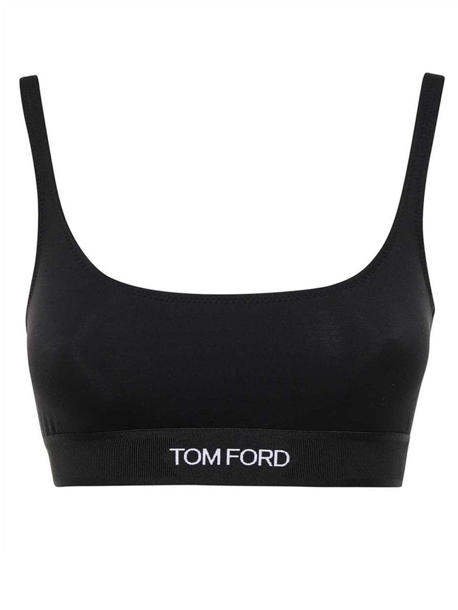 Tom Ford Women Bralette In Modal Con Logo TOM FORD