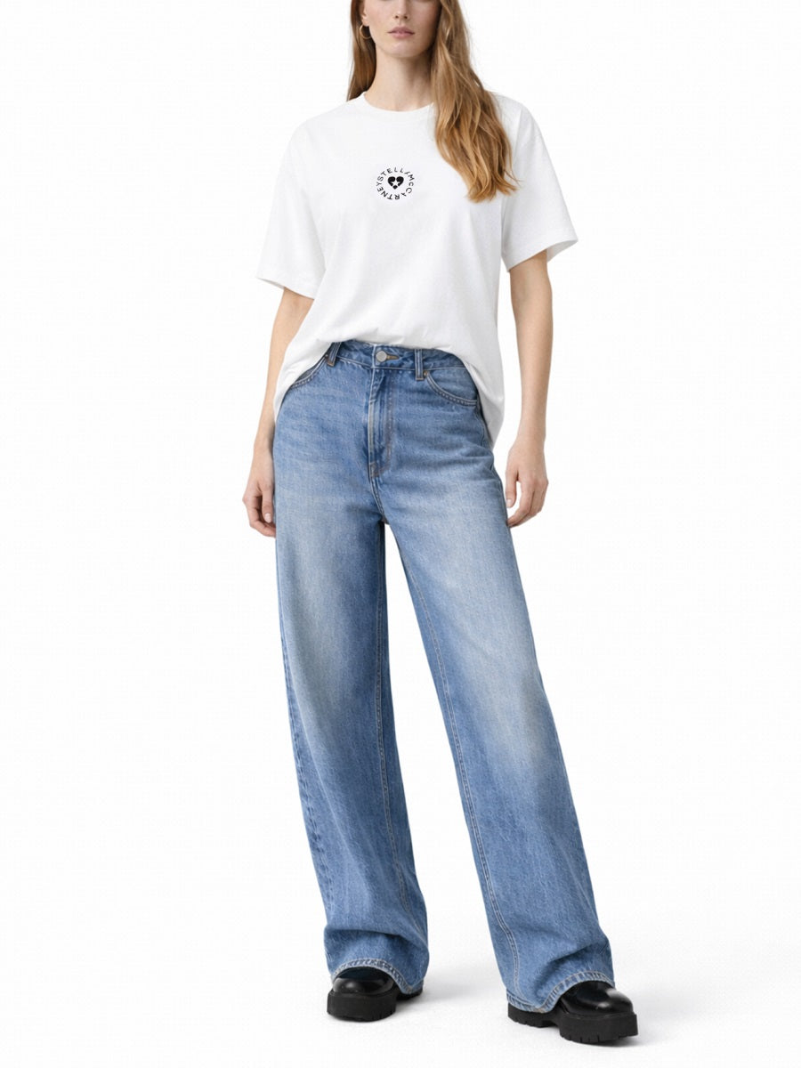 Stella Mccartney Women T-Shirt With Logo STELLA MCCARTNEY