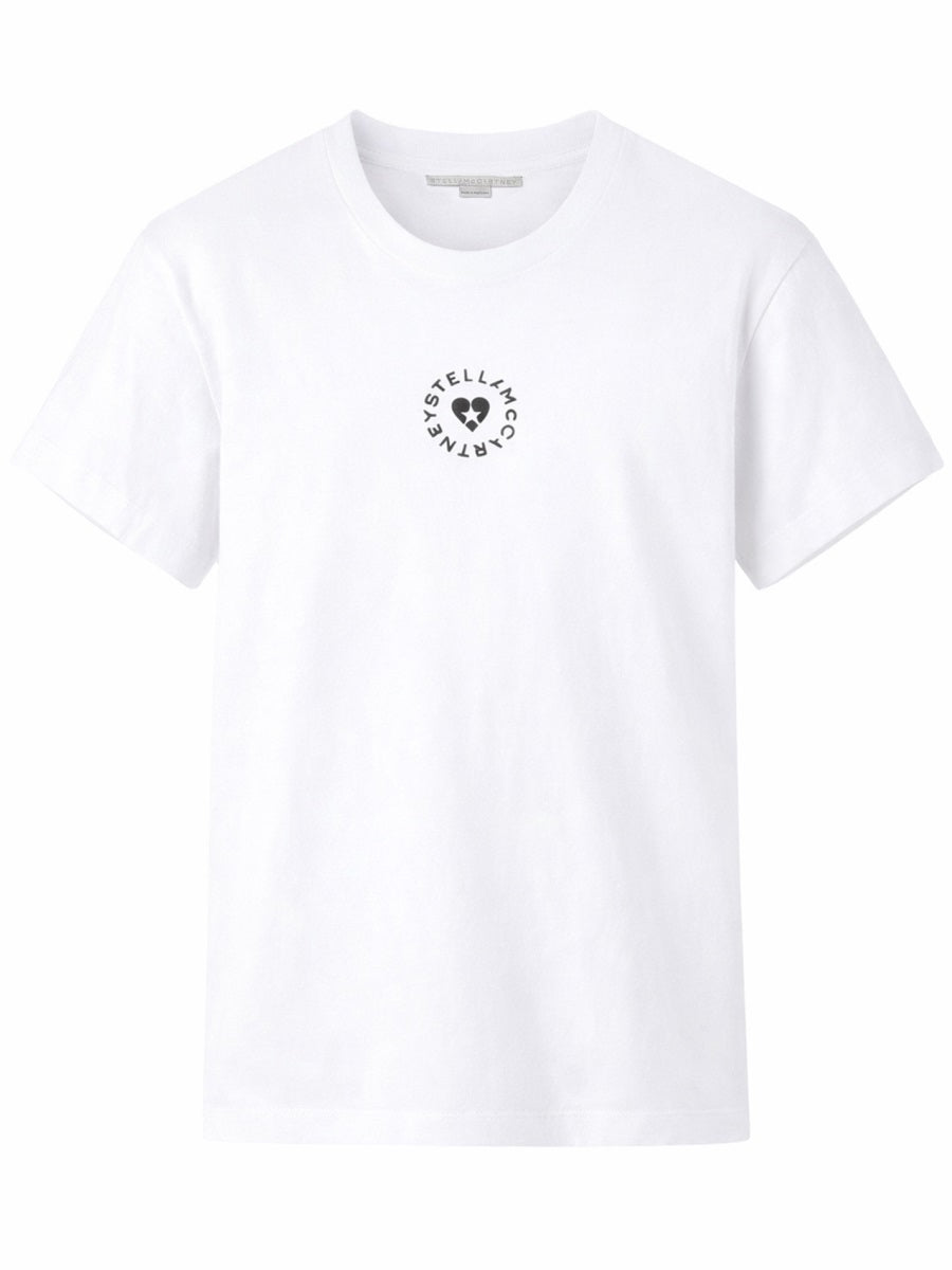 Stella Mccartney Women T-Shirt With Logo STELLA MCCARTNEY