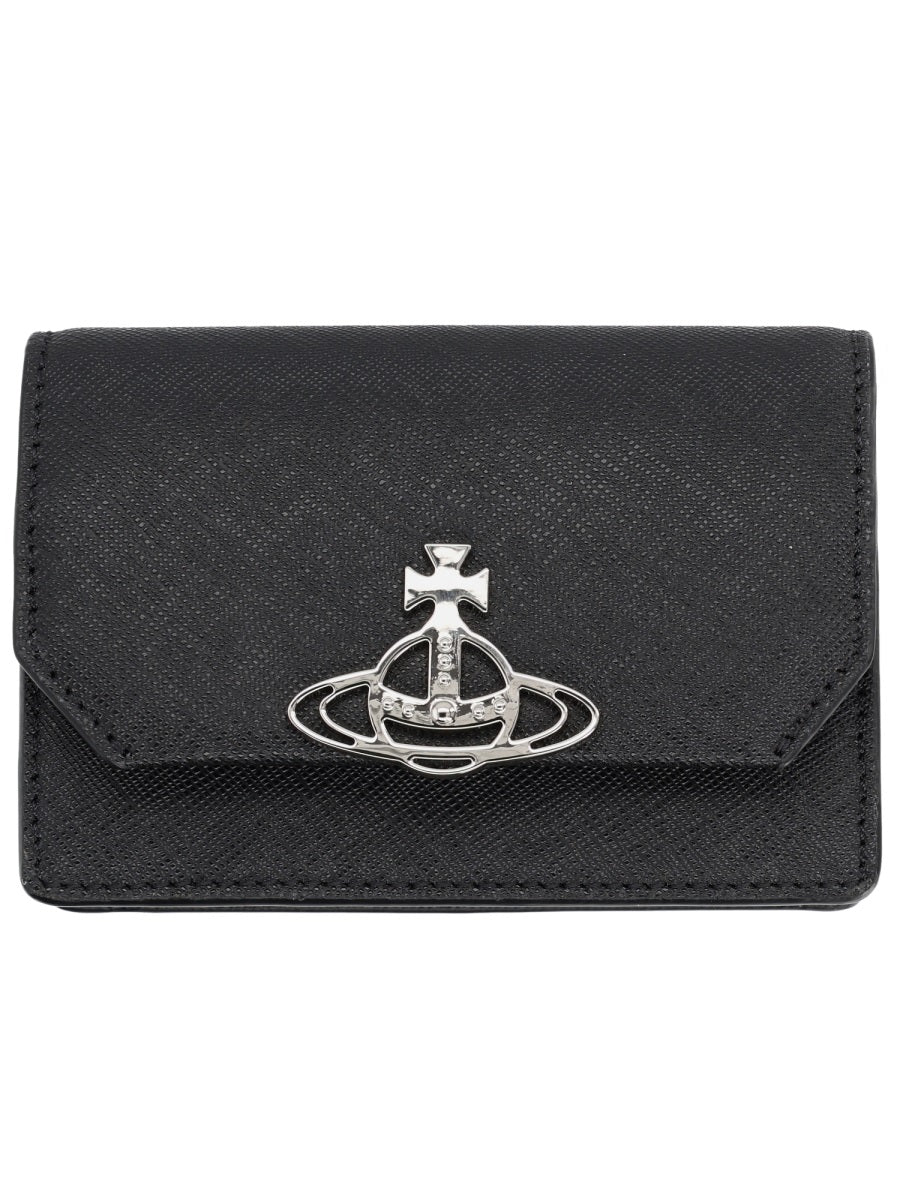 Vivienne Westwood Women Portacarte Con Dettaglio "Orb" VIVIENNE WESTWOOD