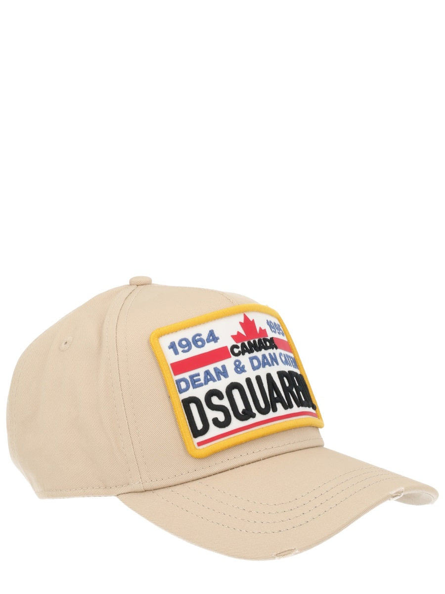 Dsquared Men Baseball Hat With Logo