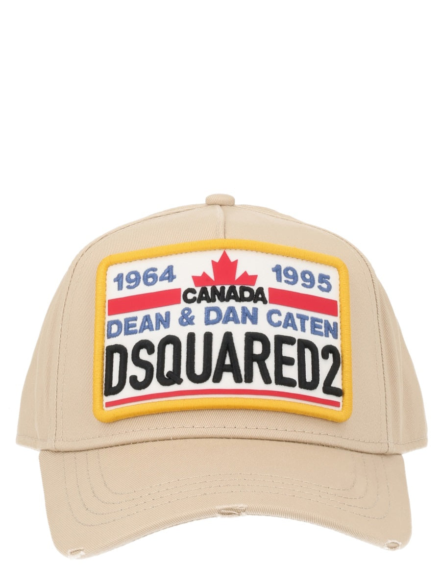 Dsquared Men Baseball Hat With Logo