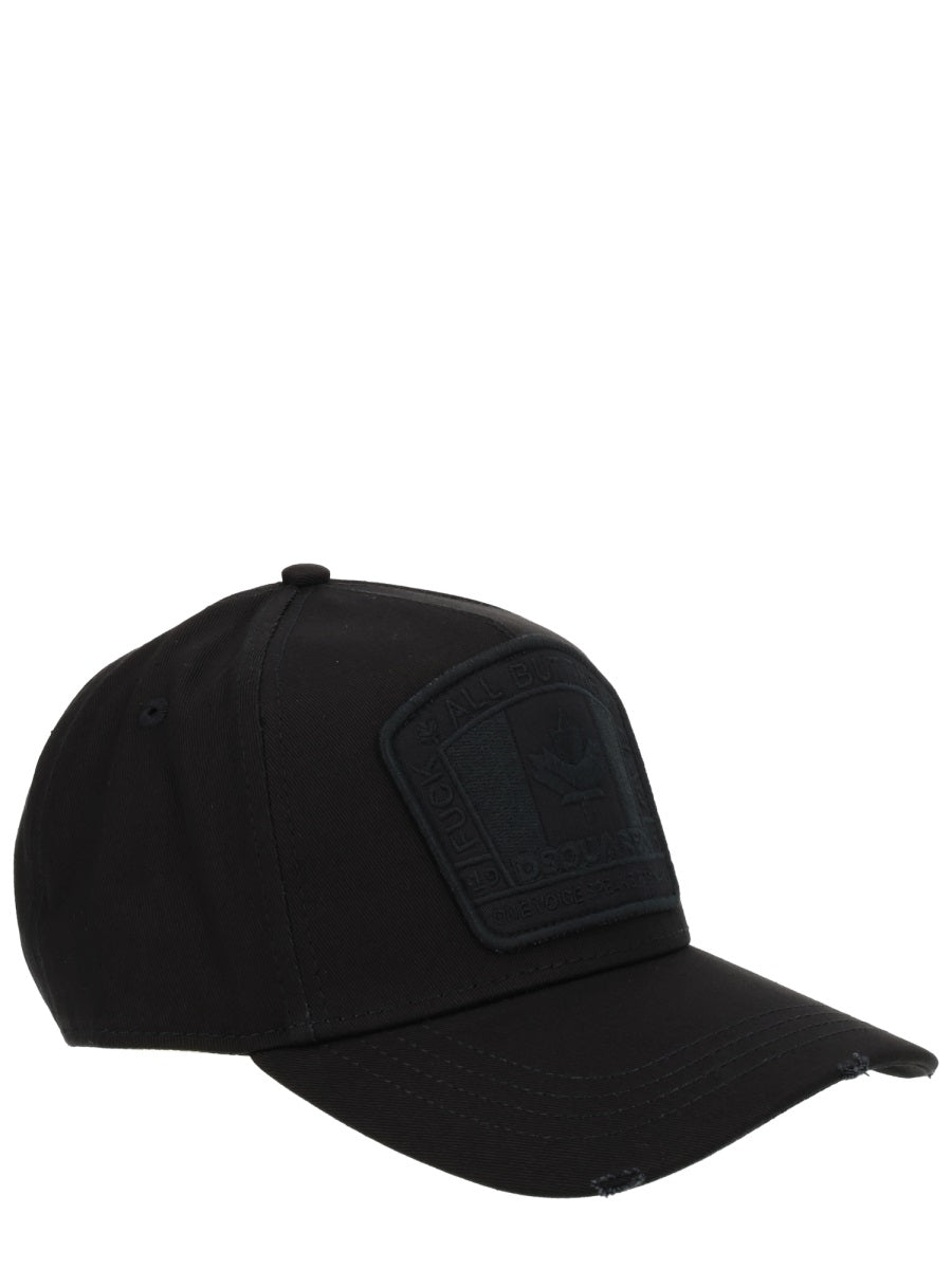 Dsquared Men "D2 Patch" Baseball Cap DSQUARED2