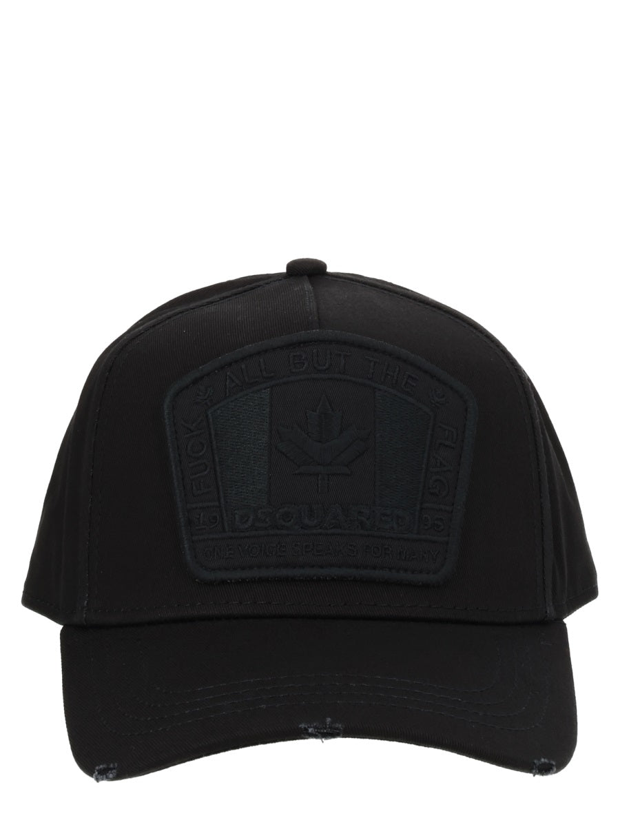 Dsquared Men "D2 Patch" Baseball Cap DSQUARED2