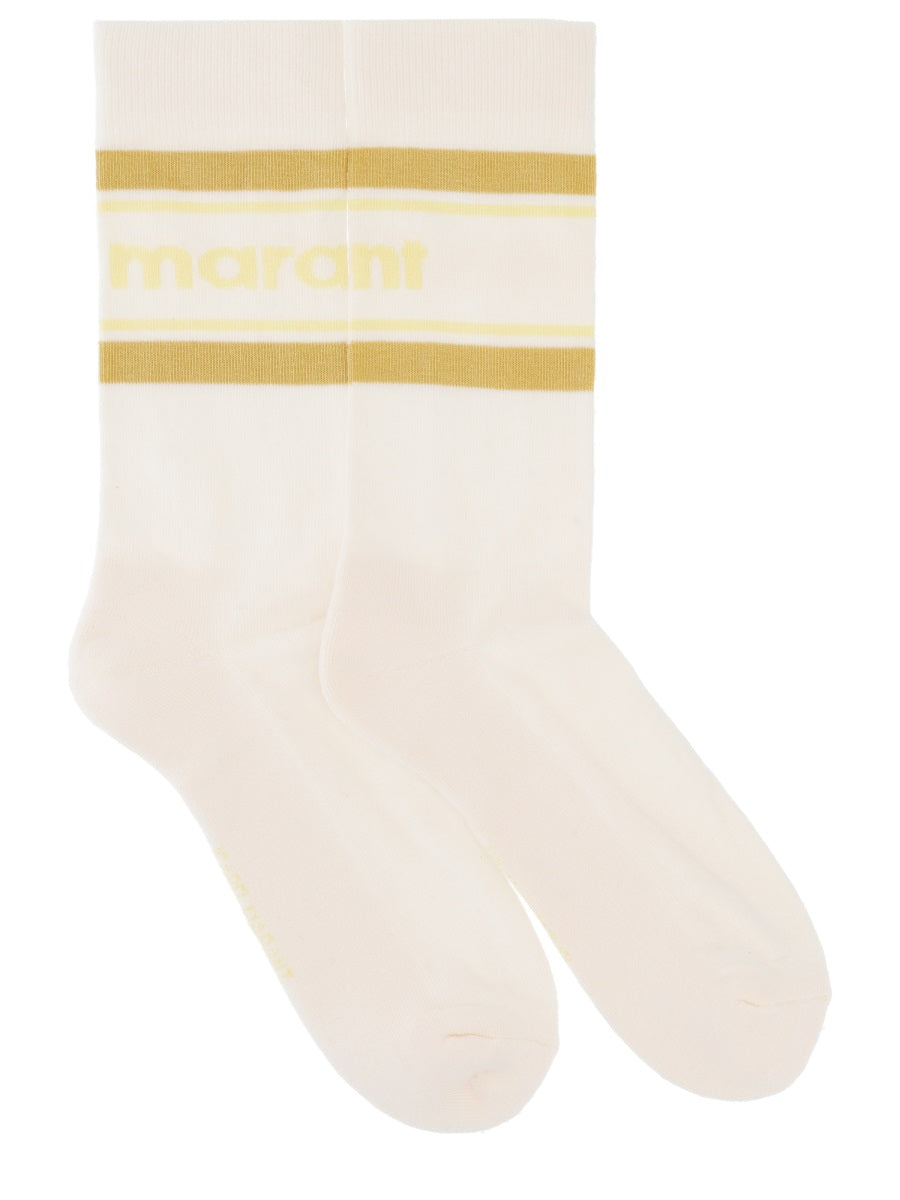 Marant Men Socks With Logo ISABEL MARANT