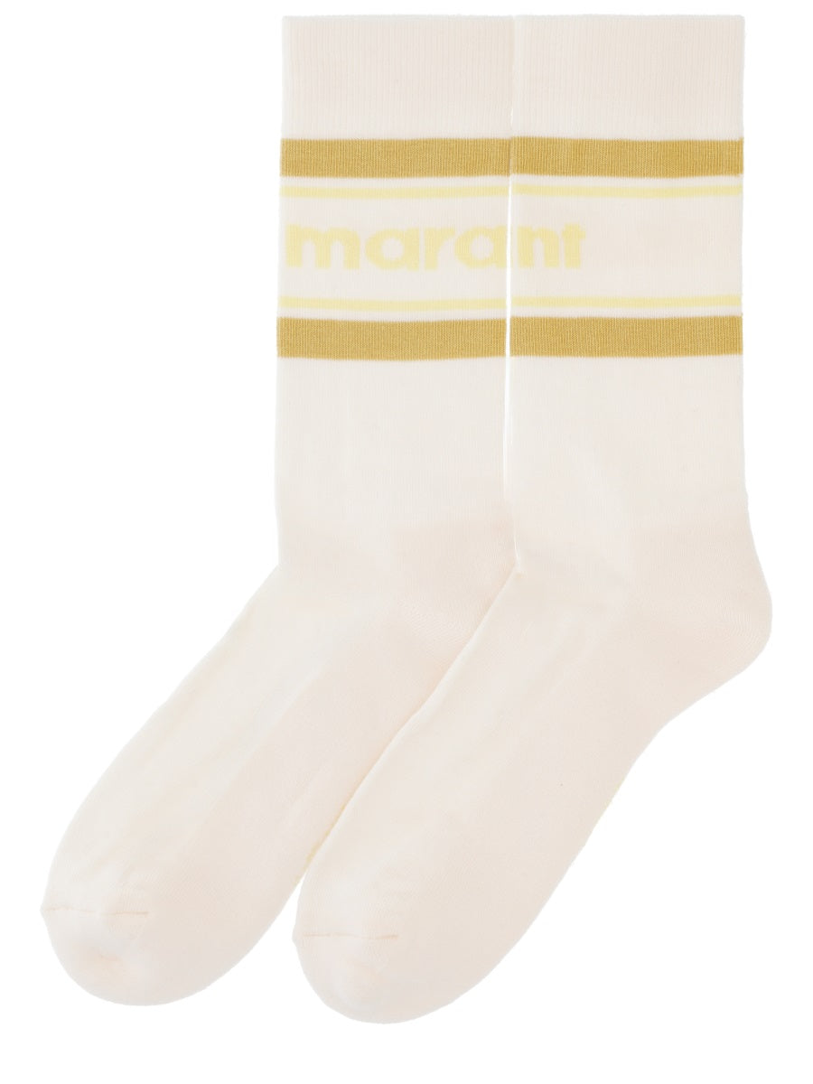 Marant Men Socks With Logo ISABEL MARANT
