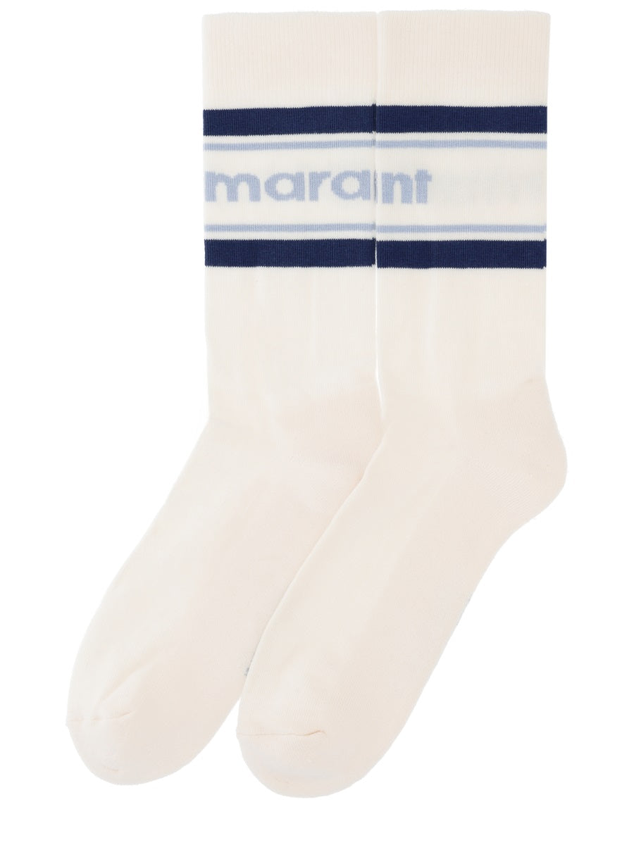 Marant Men Socks With Logo ISABEL MARANT
