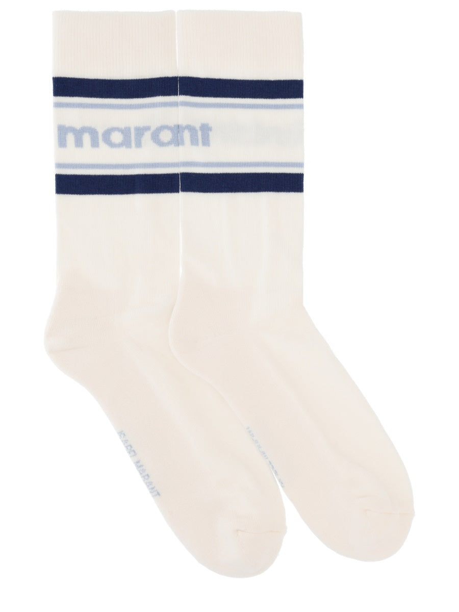 Marant Men Socks With Logo ISABEL MARANT