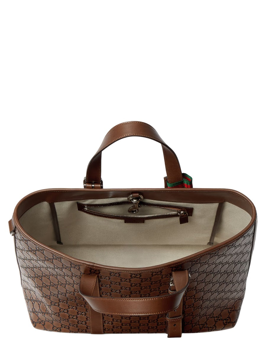 Gucci Men "Gg Emblem" Tote Bag GUCCI