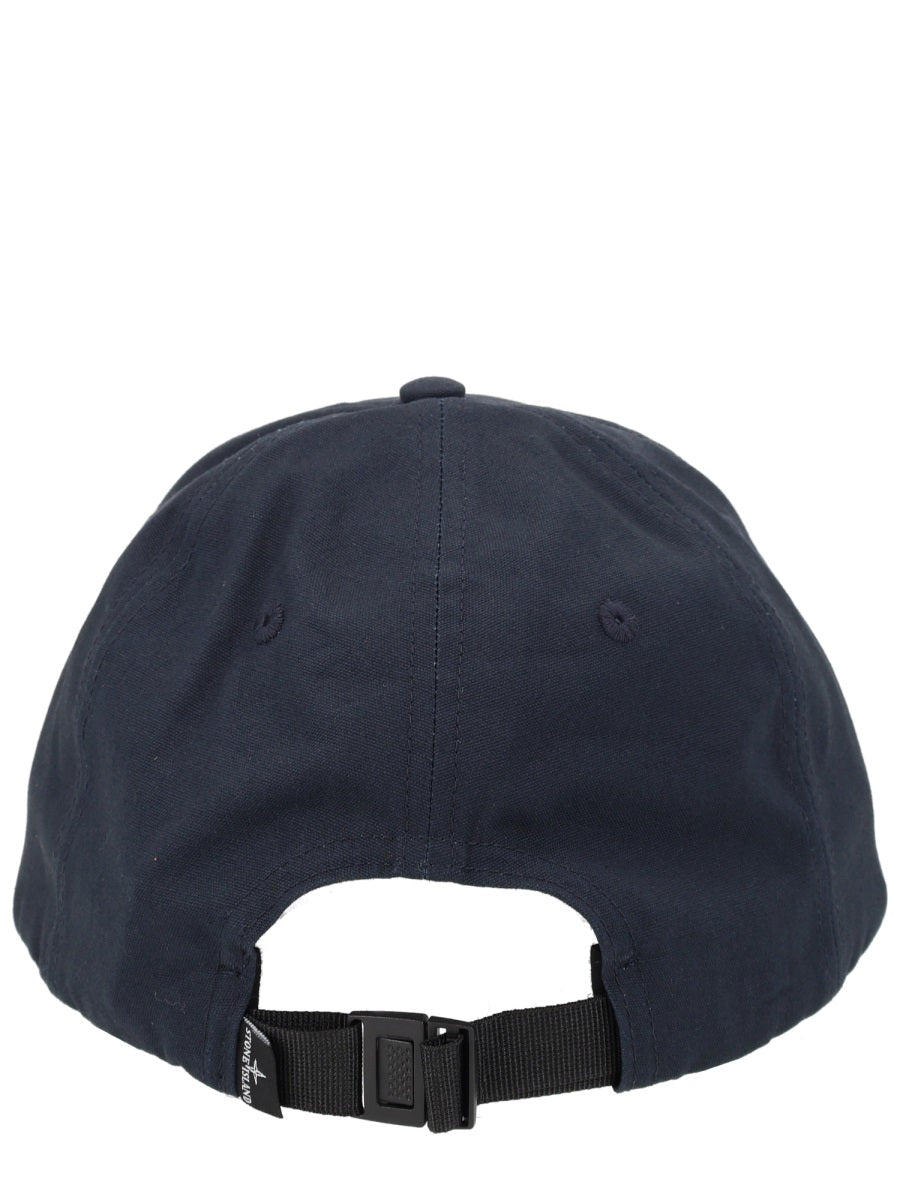 Stone Island Men Baseball Hat With Logo